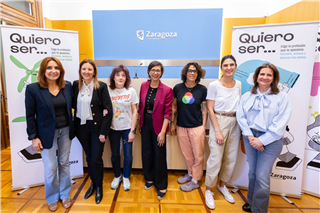 Zaragoza impulsa la campaña “Quiero ser” para promover la igualdad en profesiones masculinizadas