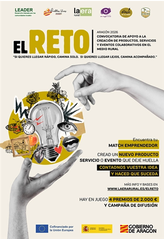El RETO: Convocatoria de apoyo a la creación de productos, servicios y eventos colaborativos en el medio rural