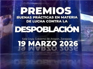 El Gobierno de Aragón premia a personas, empresas e instituciones que contribuyen frenar la despoblación