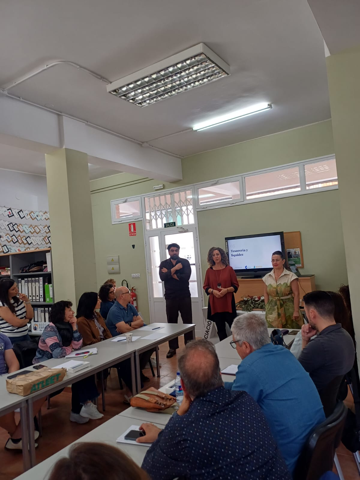 Intervenci&oacute;n en una jornada empresarial