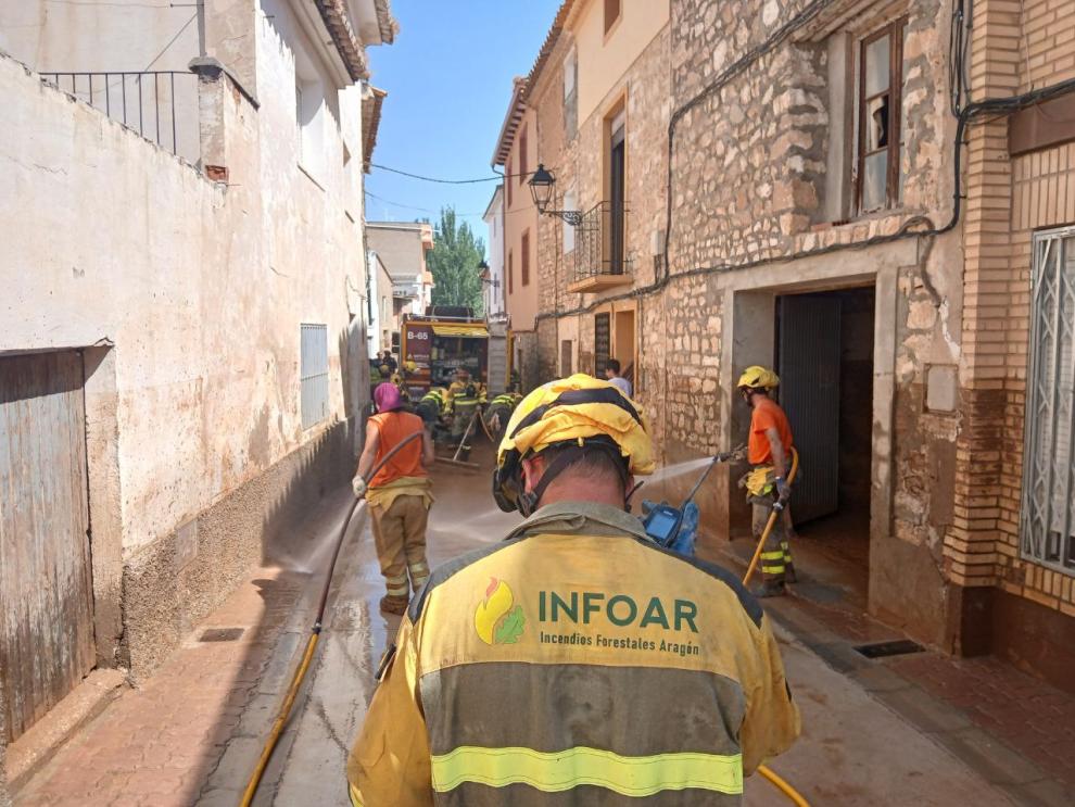Ayudas por da&ntilde;os causados por las lluvias torrenciales en Arag&oacute;n