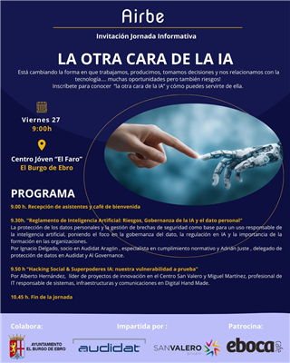 AIRBE te invita a la jornada "La otra cara de la IA" 