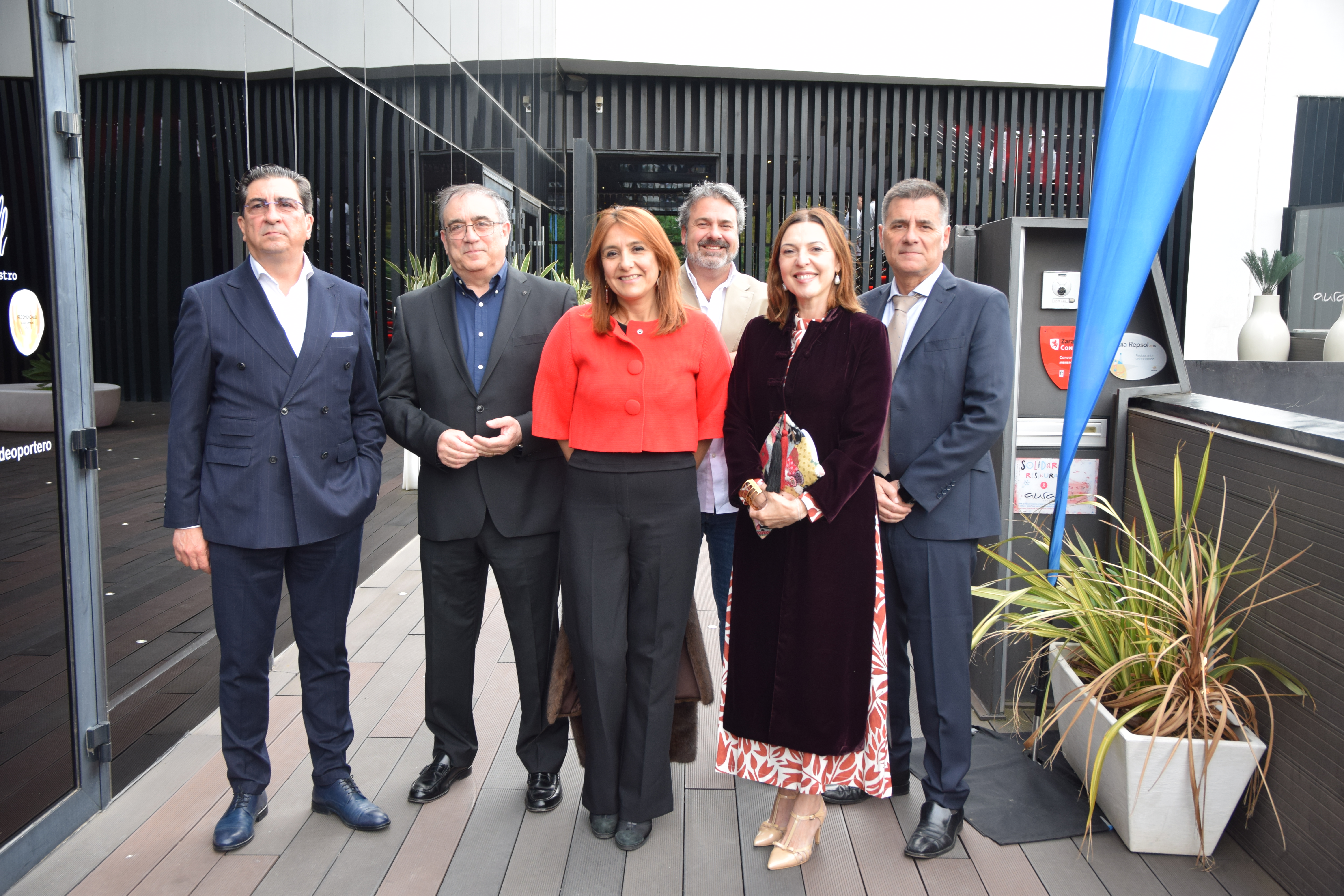 Participantes en la Cena Solidaria de Ibercaja