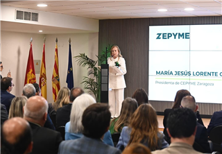 María Jesús Lorente Ozcáriz, reelegida presidenta de ZEPYME Zaragoza