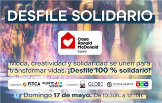 Puerto Venecia y FITCA organizan un desfile solidario a beneficio de Casa Ronald McDonald en Zaragoza
