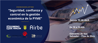 AIRBE organiza una jornada sobre gestión económica y financiación para pymes dentro de la Semana de la PYME