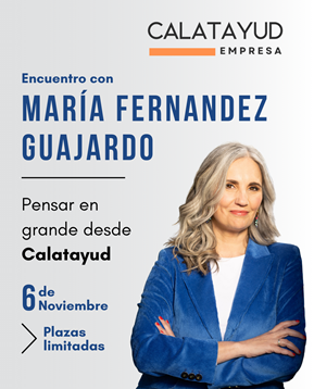 Calatayud Empresa impulsa la innovación con María Fernández Guajardo