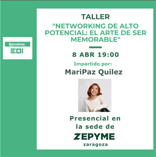 Ejecutivas EOI y ZEPYME unen sinergias en una jornada de networking y liderazgo dirigida a mujeres directivas y profesionales