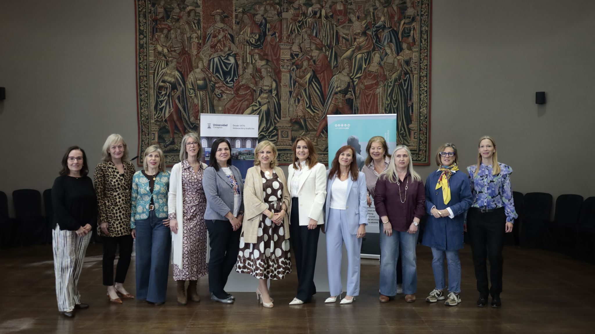 Firma del convenio entre la Universidad de Zaragoza y ARAME